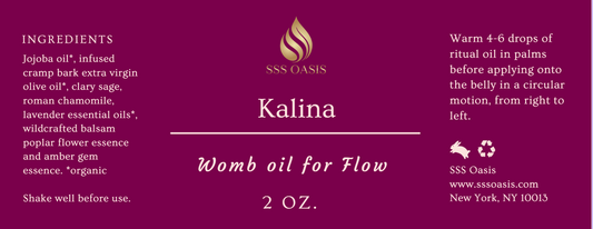 Kalina | Cramp Bark Womb Oil