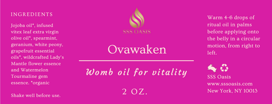 Ovawaken | Feminine Vitality Womb Oil