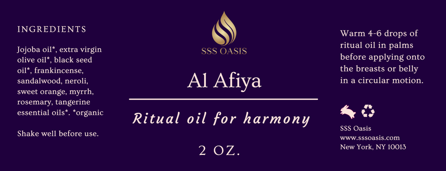 Al Afiya | Ritual Oil for Harmony